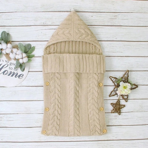 couverture-bebe-beige-promo-chaude-douce-et-pratique