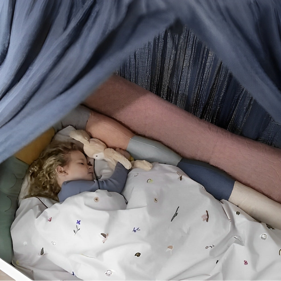 tour de lit bebe crocodile lit evolutif enfant endormi