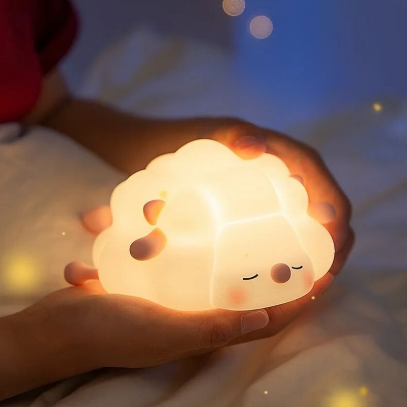 Veilleuse bebe LED sans fil design mouton