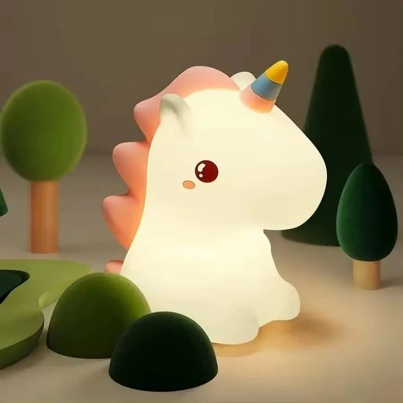 Veilleuse bebe licorne lumière led douce