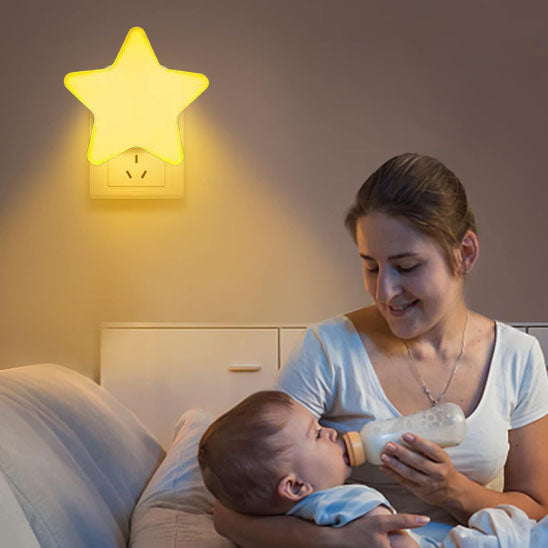 veilleuse murale pratique pour allaitement et change de nuit