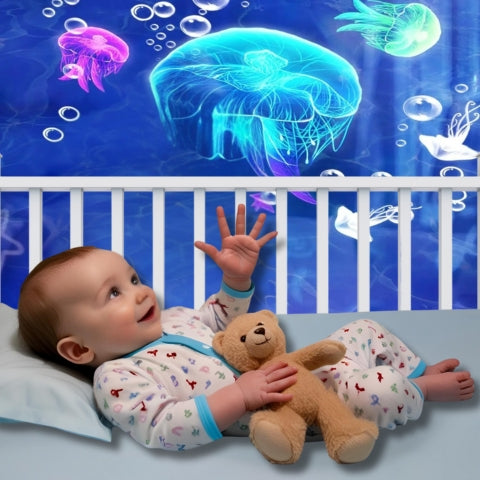 Veilleuse projection bébé thème océan