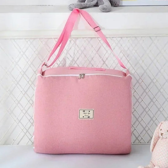 Cocon bébé sac pratique et pliable couleur rose