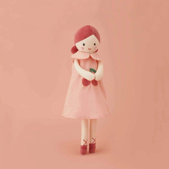 Doudou fille poupée, compagnon idéal pour jeux et découvertes