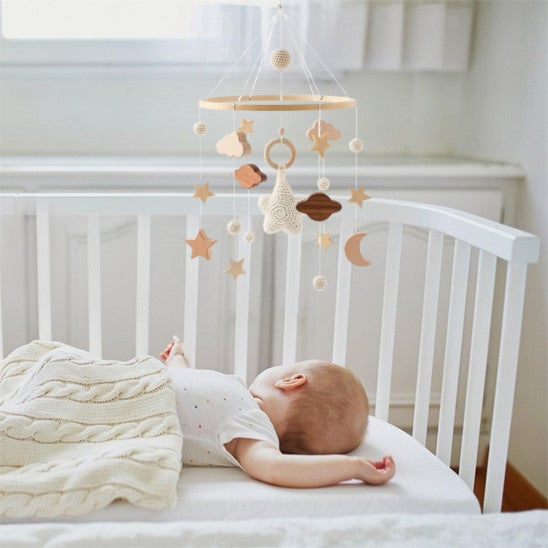 Mobile musical bébé apaisant pour le sommeil 