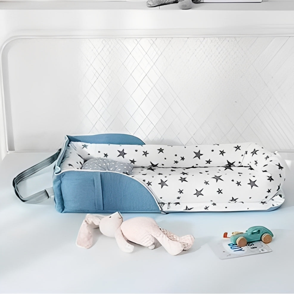 Reducteur de lit bébé cocon naissance pour sommeil sécurisé