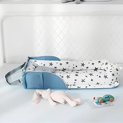 Reducteur de lit bébé cocon naissance pour sommeil sécurisé