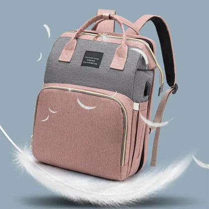 Sac a langer lit rose imperméable