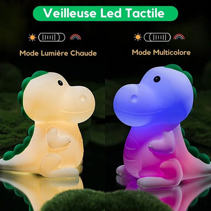 veilleuse-bebe-LED-dinosaure-en-silicone-tactile-lumiere-douce-et-changeante