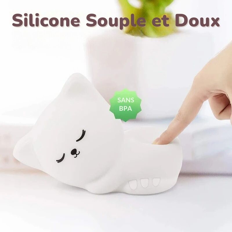 veilleuse-bebe-chat-silicone-souple-lumichat